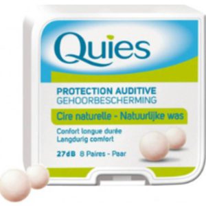 QUIES TAPONES OIDOS CERA NATURAL 16 U