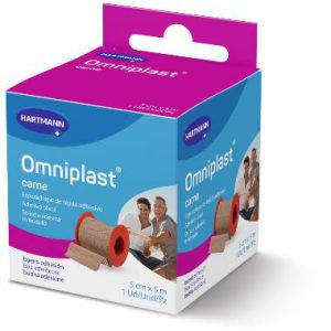 ESPARADRAPO OMNIPLAST TELA ROSA 5MX5CM