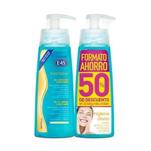 BACTOPUR GEL LIMPIADOR E45 LUTSINE 200 ML ENVASE
