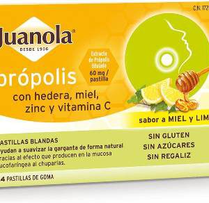 JUANOLA PROPOLIS HIEDRA PASTILLAS BLANDAS MIEL L