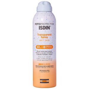 FOTOPROTECTOR ISDIN SPF-50 SPRAY TRANSPARENT WET