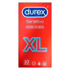 DUREX SENSITIVO XL PRESERVATIVOS 10 U