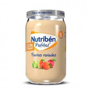 NUTRIBEN POTITOS FRUTAS VARIADAS 1 ENVASE 235 g