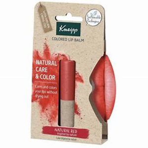 KNEIPP BALSAMO LABIAL CON COLOR NATURAL 1 ENVASE 3,5 g COLOR RED
