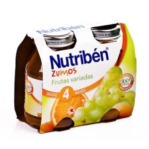 NUTRIBEN ZUMO FRUT/VARIA 2U