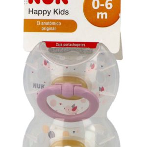 CHUPETE NUK T.1 LATEX 2 UND.