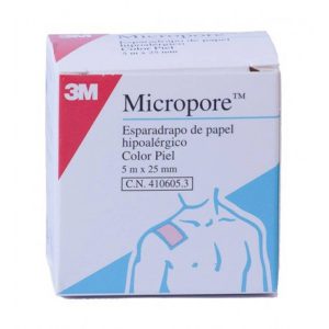 ESPARADRAPO MICROPORE CARNE  5 X 2,5